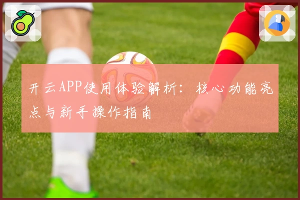 开云APP使用体验解析：核心功能亮点与新手操作指南